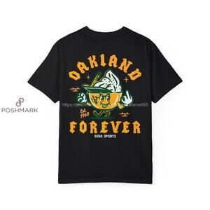 Oakland A_S Forever Soft Serve Unisex Shirt, Oakland Athletics Shirt Black